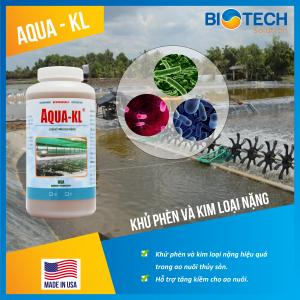 AQUA-KL - Vi sinh hạ phèn, khử kim loại nặng trong ao nuôi thủy sản